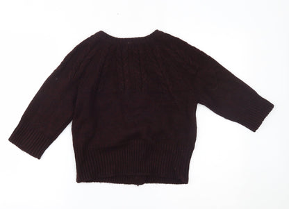 Womens UK Size 10 NEXT Purple Cardigan Jumper