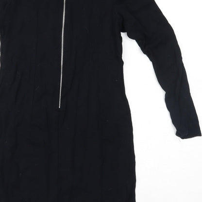 Wallis Womens Black   A-Line  Size 10
