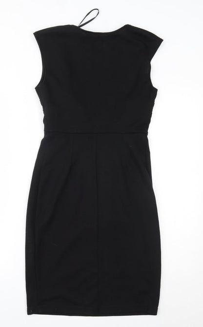 Dorothy Perkins Womens Black   Bodycon  Size 10