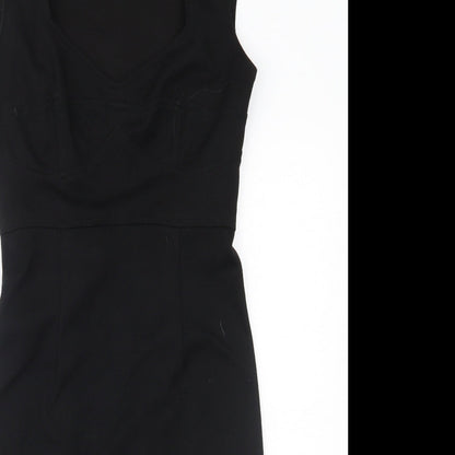 Dorothy Perkins Womens Black   Bodycon  Size 10