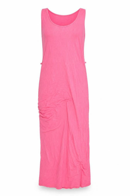Front view of Missi women’s pink maxi, size UK 8