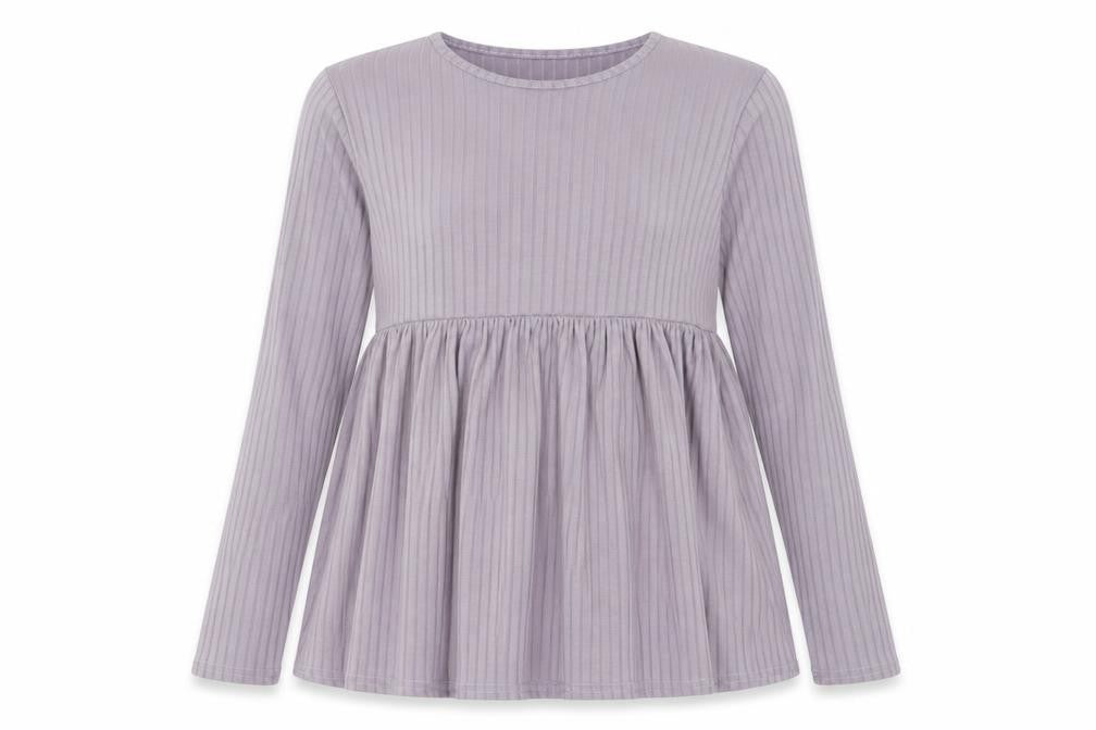Womens UK Size 10 Boohoo Purple Basic Blouse