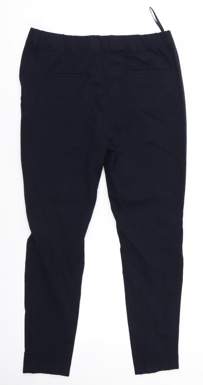 Womens UK Size 14 Monsoon Regular Fit Dress Pants Blue Trousers