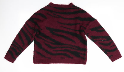 Womens UK Size S Only Multicoloured Pullover Jumper