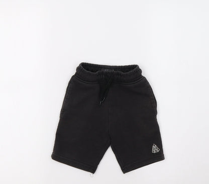 NEXT Boys Black   Sweat Shorts Size 4 Years