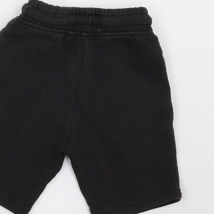 NEXT Boys Black   Sweat Shorts Size 4 Years