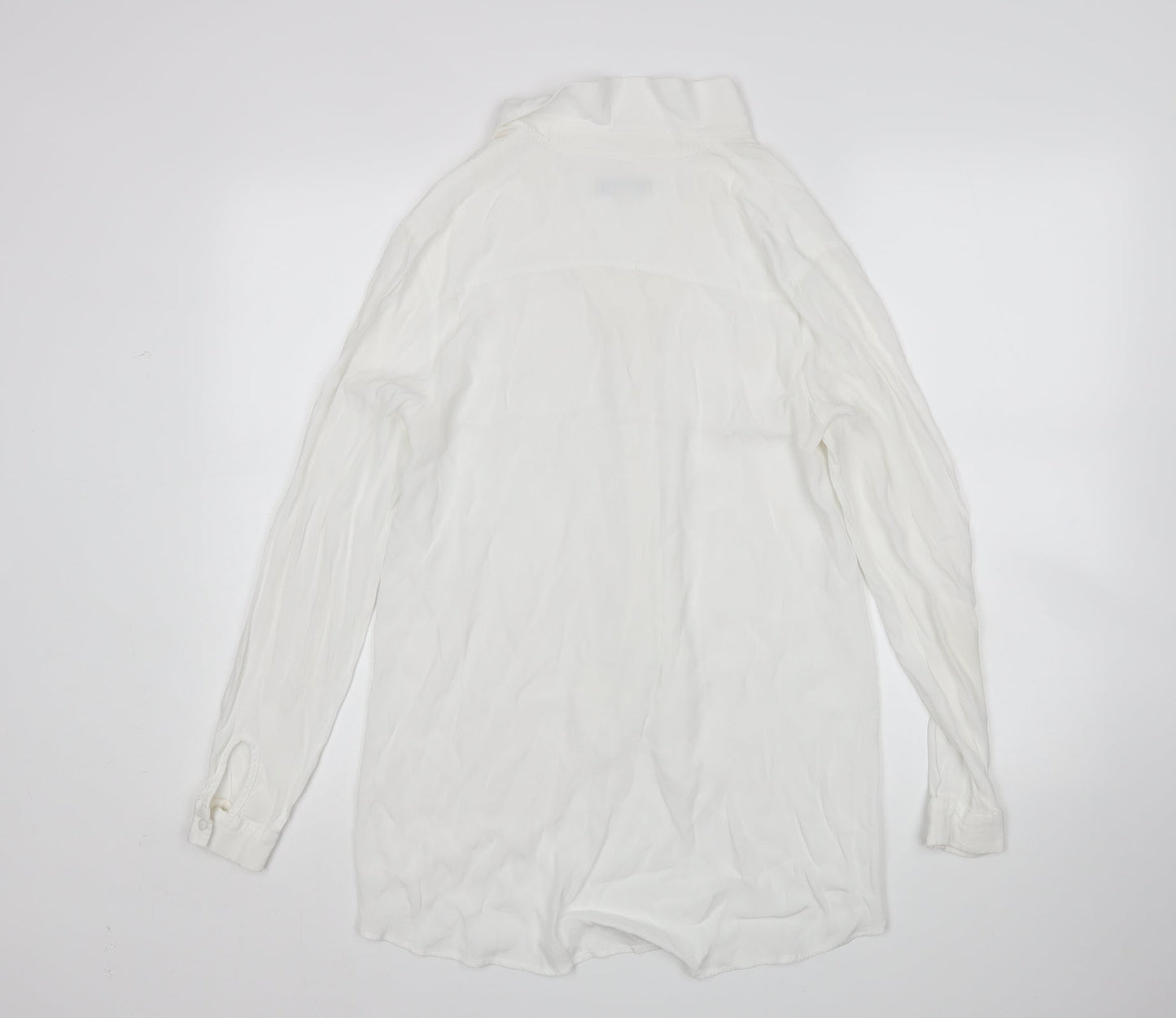 Somerset Womens White   Basic Button-Up Size 8
