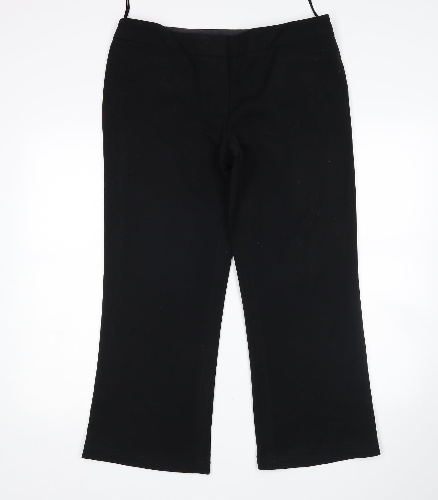 Ziggys Womens Black   Trousers  Size 14 L26 in