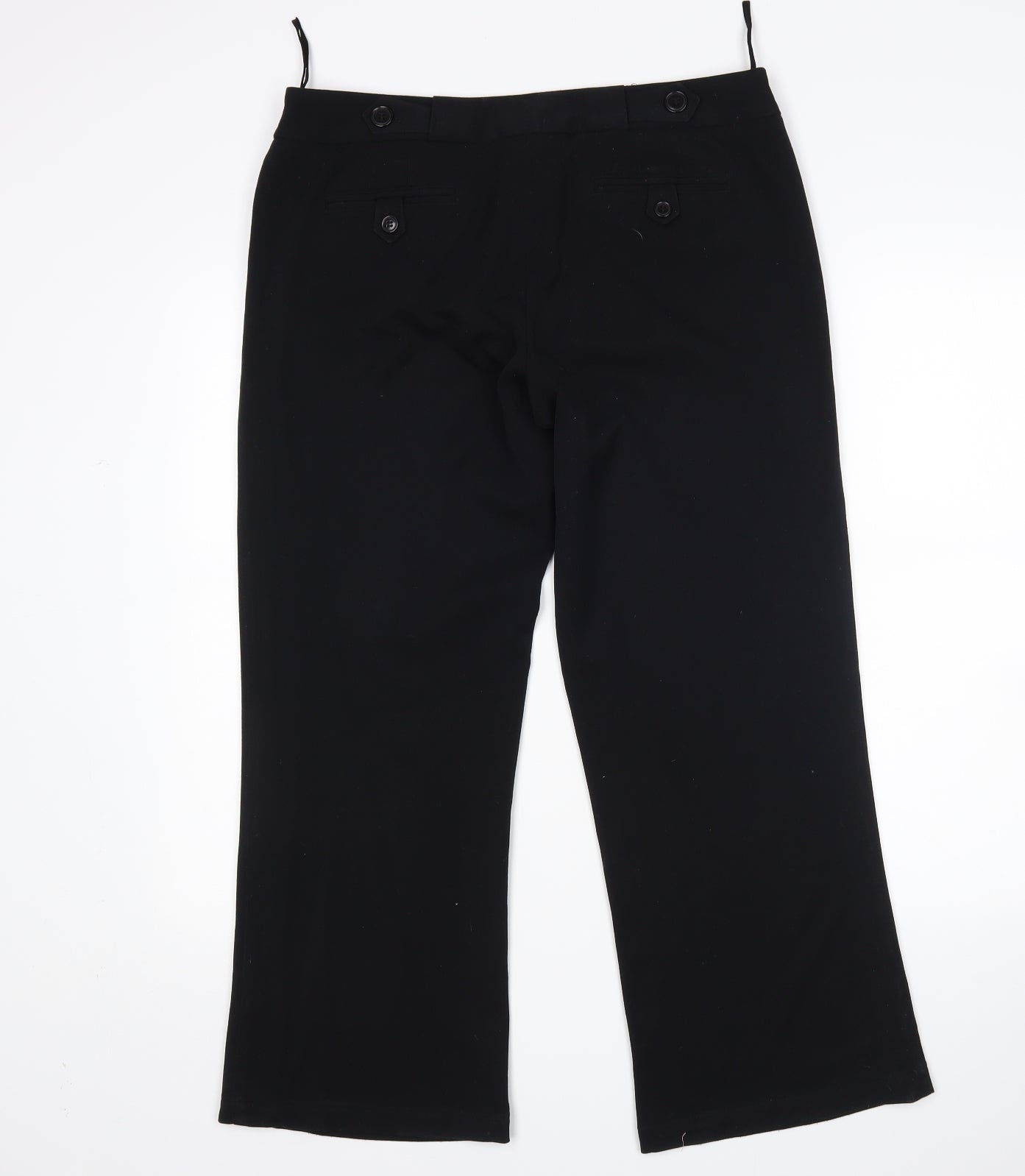Ziggys Womens Black   Trousers  Size 14 L26 in