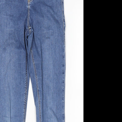 Topshop Womens Blue   Skinny Jeans Size 28 in L32 in