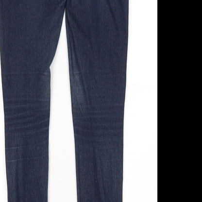 Denim Co Womens Blue   Skinny Jeans Size 12 L32 in