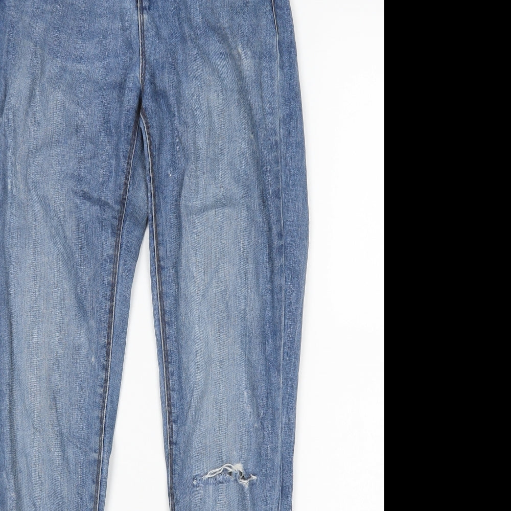 Denim Co Womens Blue   Skinny Jeans Size 6 L28 in