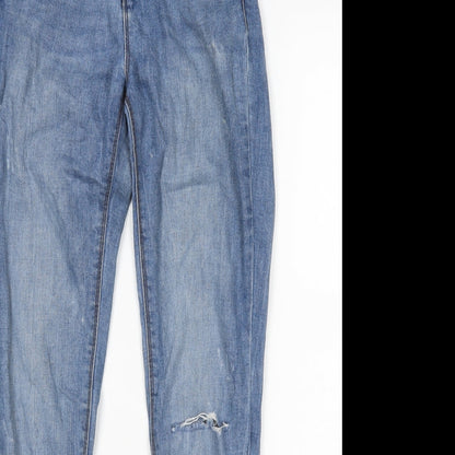 Denim Co Womens Blue   Skinny Jeans Size 6 L28 in