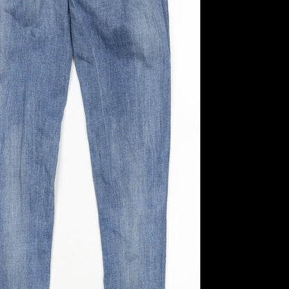 Denim Co Womens Blue   Skinny Jeans Size 6 L28 in