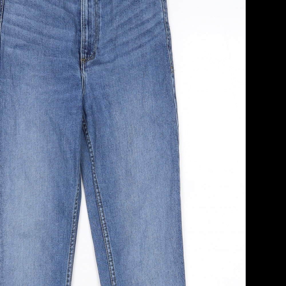 Denim CO Womens Blue   Straight Jeans Size 8 L26 in