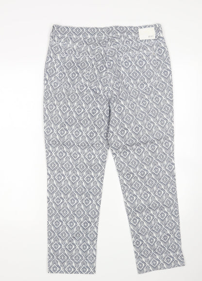 Mac Womens Multicoloured Argyle/Diamond  Straight Jeans Size 34 in L26 in