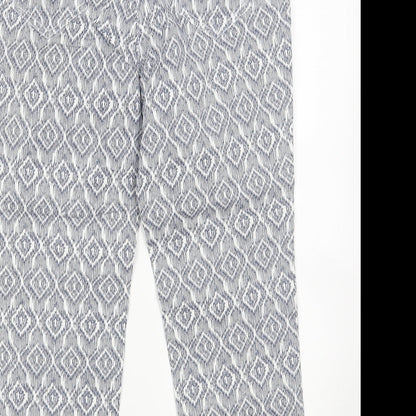 Mac Womens Multicoloured Argyle/Diamond  Straight Jeans Size 34 in L26 in