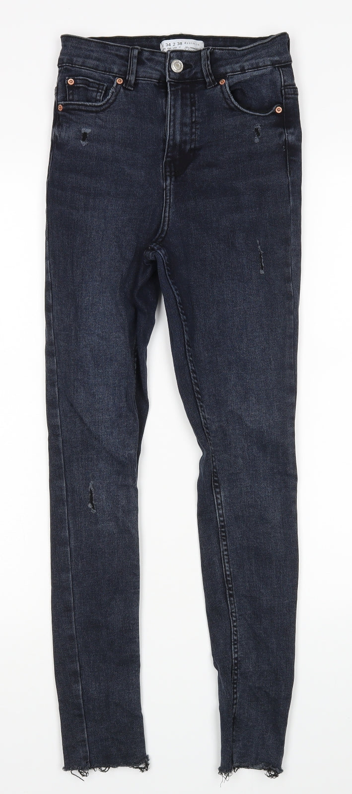 Denim Co Womens Blue   Skinny Jeans Size 6 L27 in
