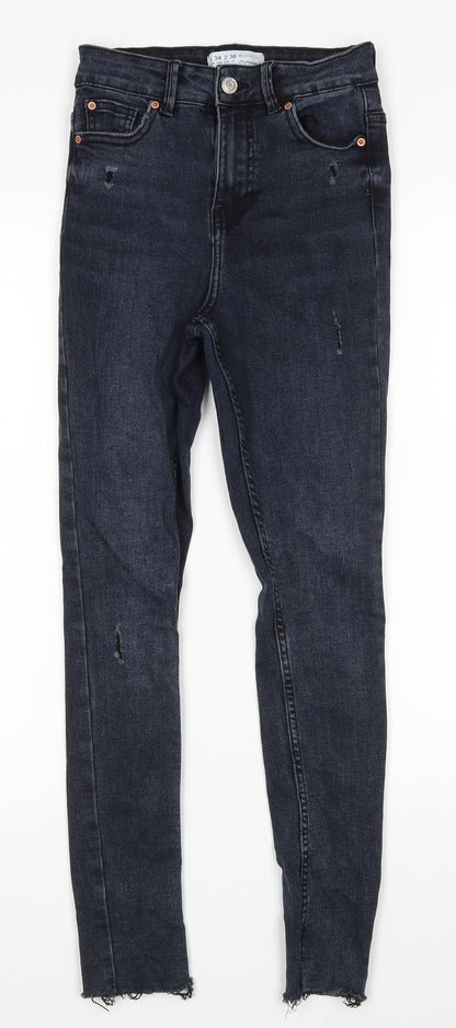 Denim Co Womens Blue   Skinny Jeans Size 6 L27 in