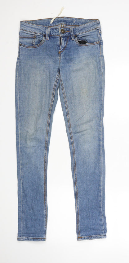 Pippa Womens Blue   Skinny Jeans Size 8 L31 in