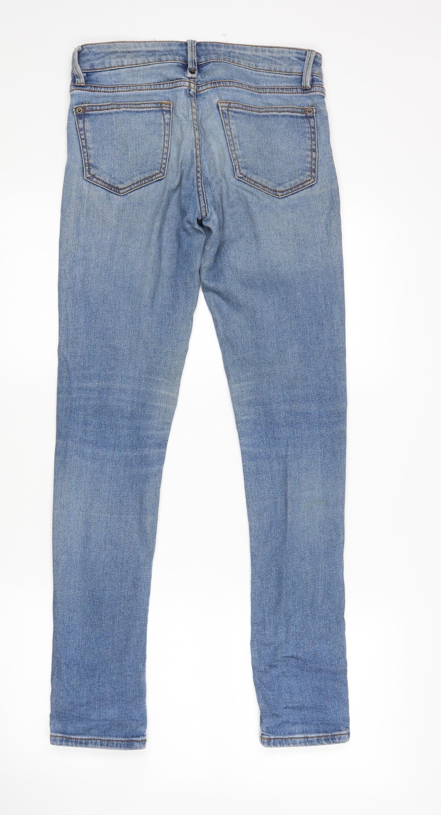 Pippa Womens Blue   Skinny Jeans Size 8 L31 in