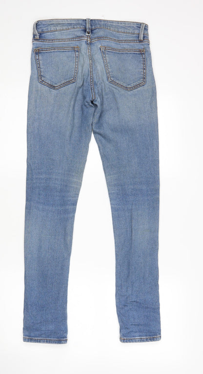Pippa Womens Blue   Skinny Jeans Size 8 L31 in