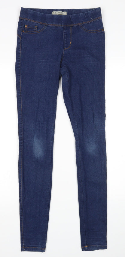 Denim Co Womens Blue   Jegging Jeans Size 8 L31 in