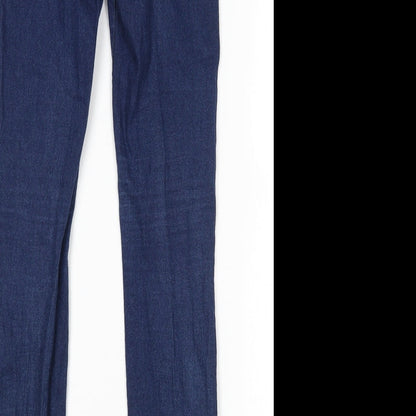 Denim Co Womens Blue   Jegging Jeans Size 8 L31 in