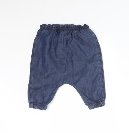 NEXT Girls Blue    Trousers Size 0-3 Months
