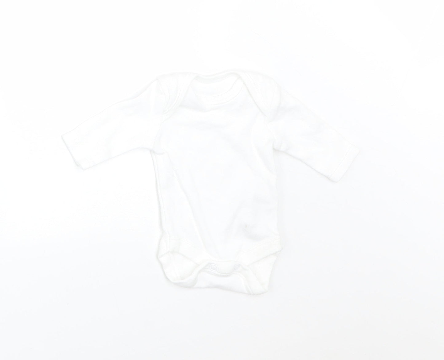 Primark Baby White   Babygrow One-Piece Size Newborn