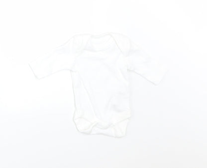 Primark Baby White   Babygrow One-Piece Size Newborn