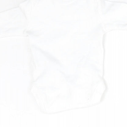 Primark Baby White   Babygrow One-Piece Size Newborn