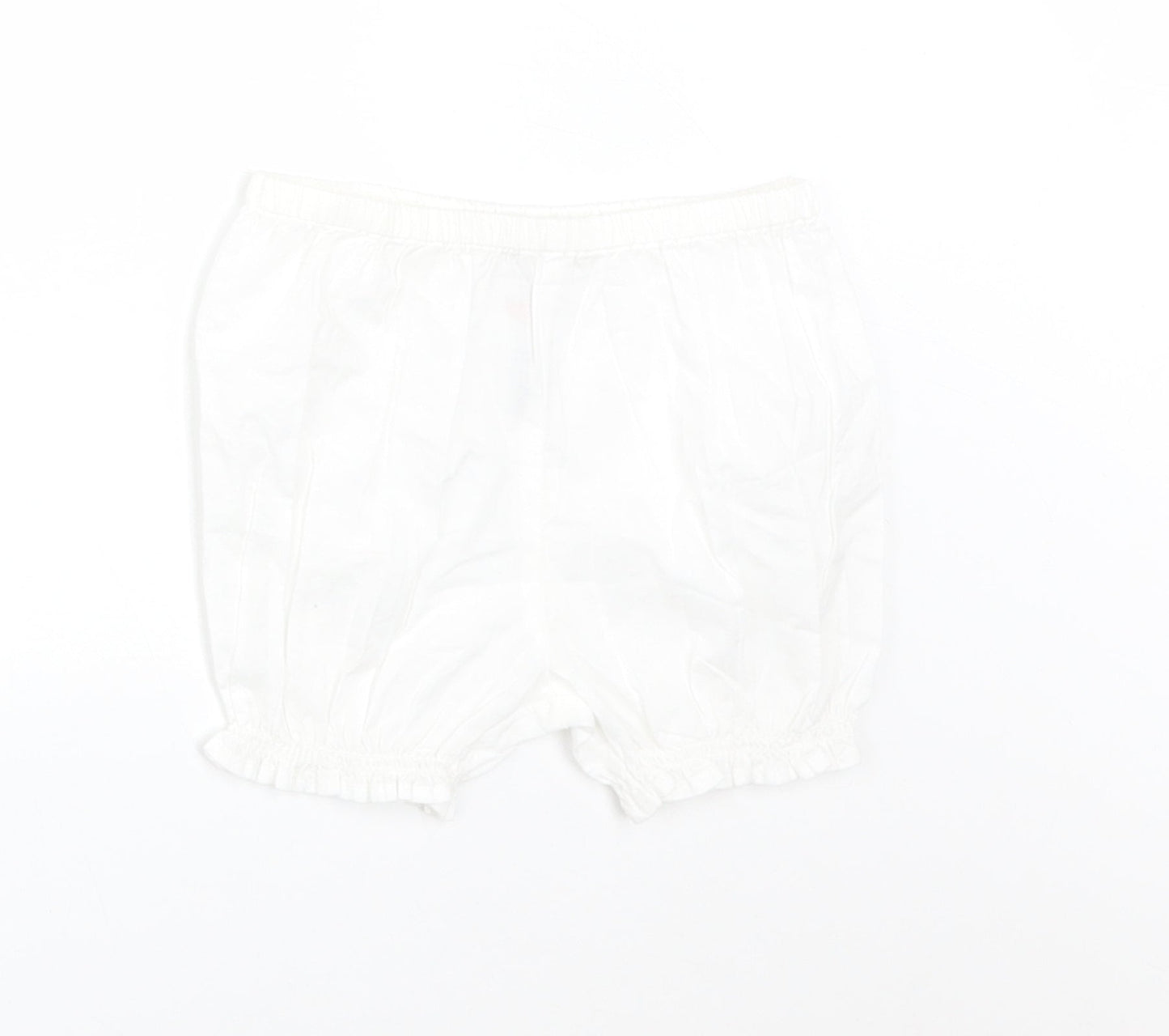 Nutmeg Baby White    Trousers Size 3-6 Months