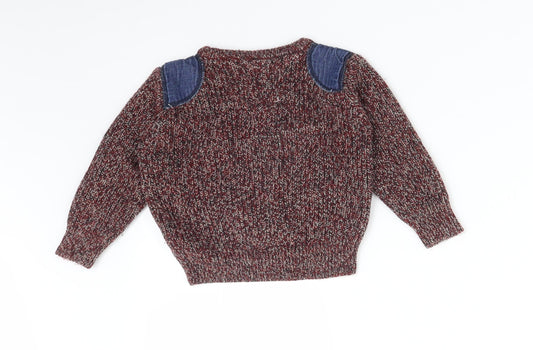 NEW ENGLAND  Red   Pullover Jumper Size 18-24 Months