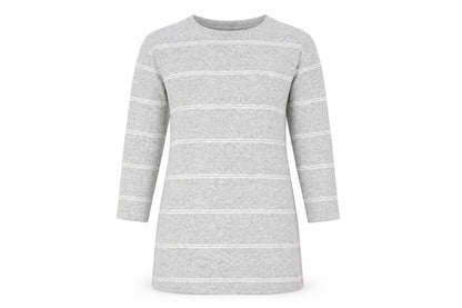 F&F Womens Grey Striped  A-Line  Size 14