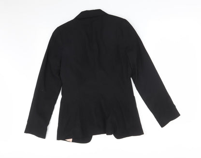 Preworn Womens Black   Jacket Blazer Size 10