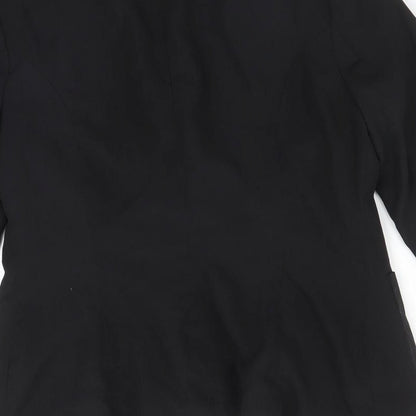 Preworn Womens Black   Jacket Blazer Size 10