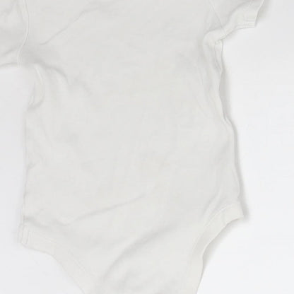 TU Baby White Floral  Babygrow One-Piece Size 3-6 Months