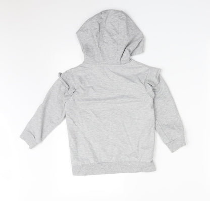 Very Girls Grey   Pullover Hoodie Size 6 Years  - CITY