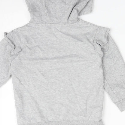 Very Girls Grey   Pullover Hoodie Size 6 Years  - CITY