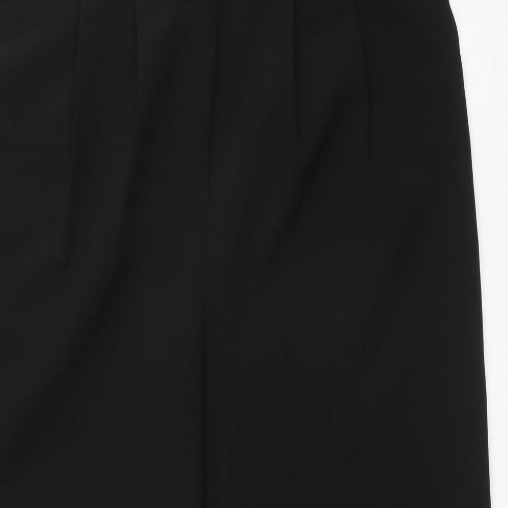Womens UK Size M VERO MODA Regular Fit  Black Trousers