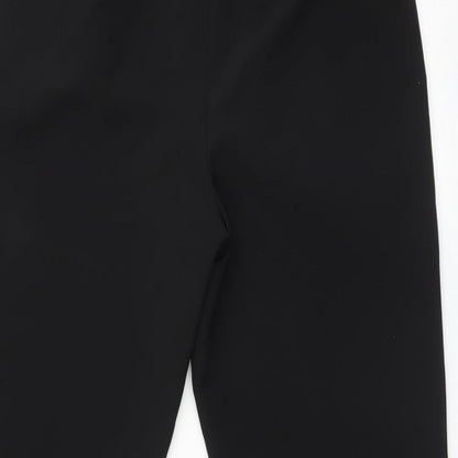 Womens UK Size M VERO MODA Regular Fit  Black Trousers
