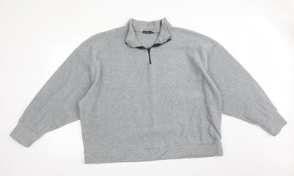 Boohoo Womens Grey   Pullover Jumper Size 16