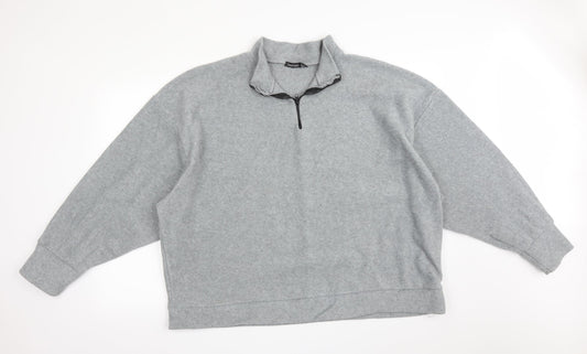 Boohoo Womens Grey   Pullover Jumper Size 16
