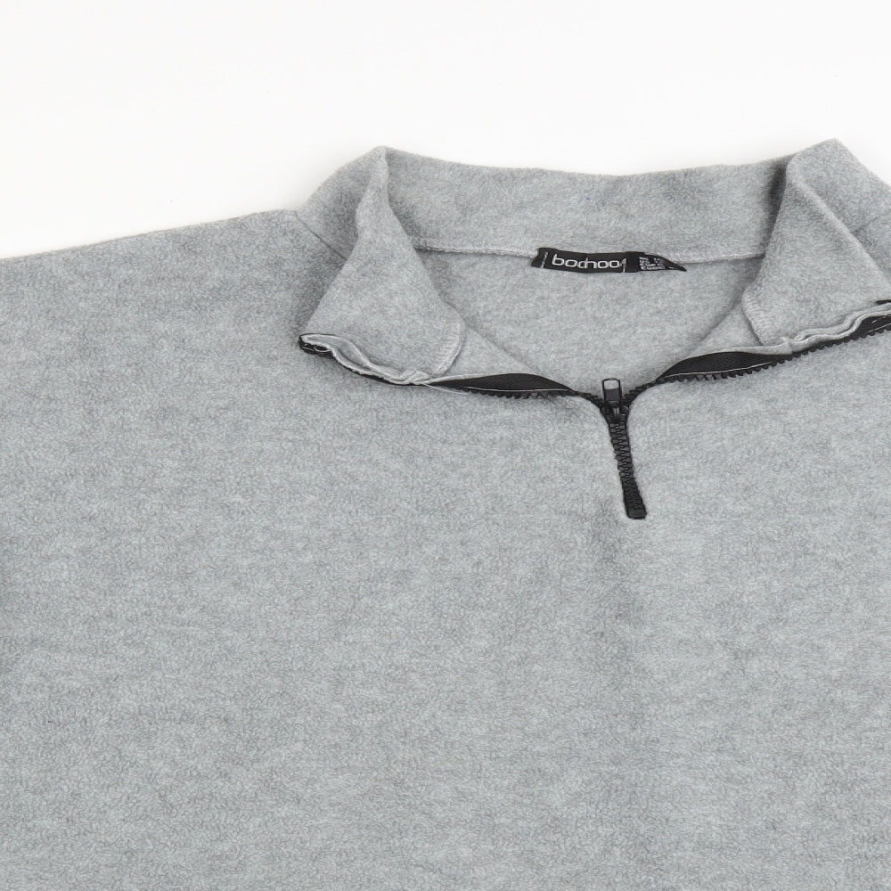 Boohoo Womens Grey   Pullover Jumper Size 16