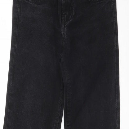 YD Girls Black   Straight Jeans Size 10-11 Years