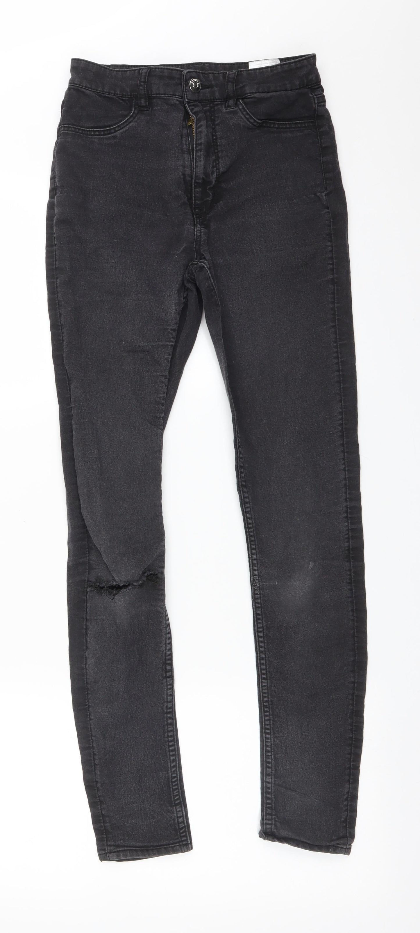 Womens UK Size 8 H&M Regular Fit Jegging Black Jeans