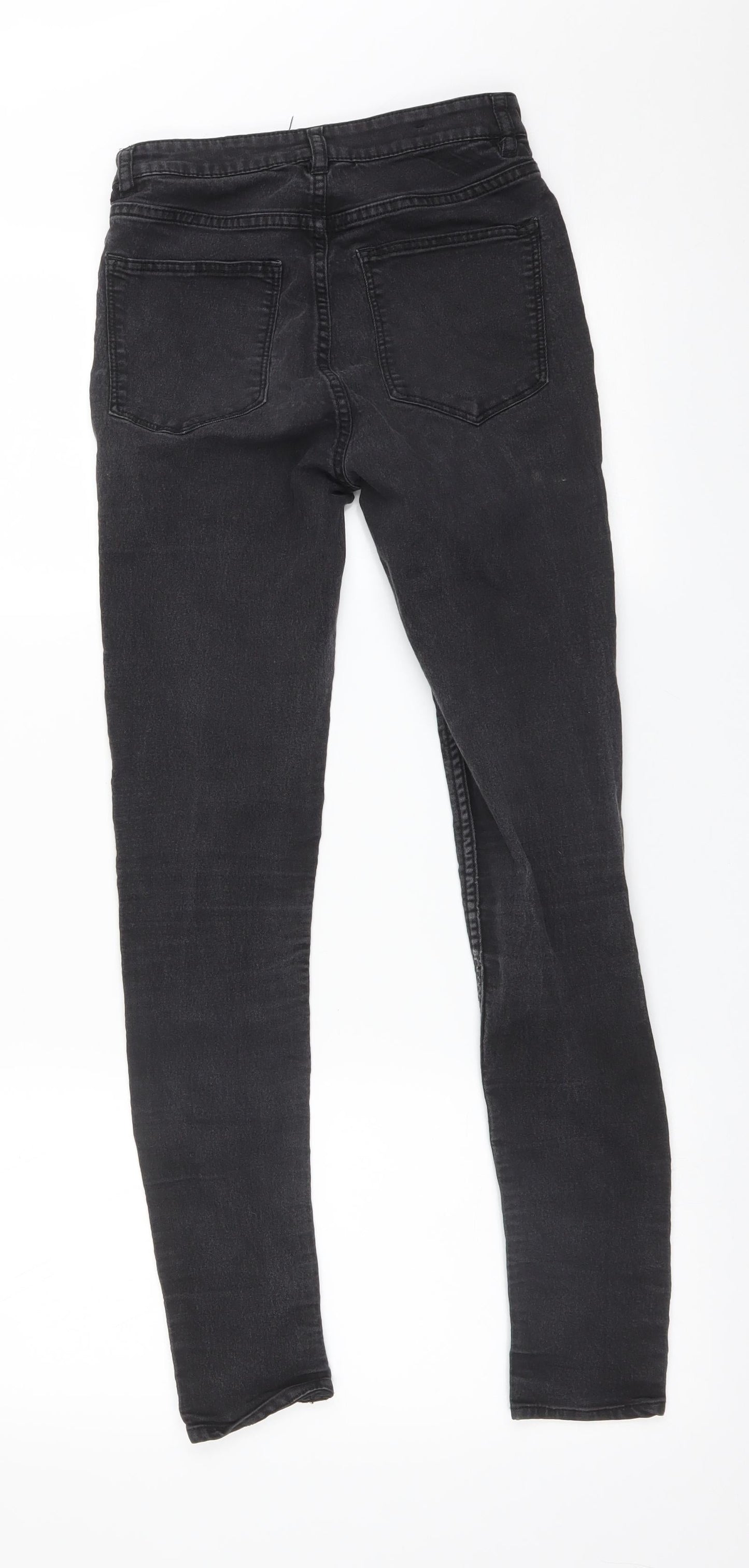 Womens UK Size 8 H&M Regular Fit Jegging Black Jeans