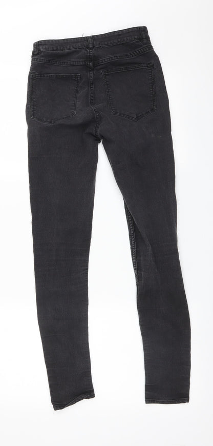 Womens UK Size 8 H&M Regular Fit Jegging Black Jeans