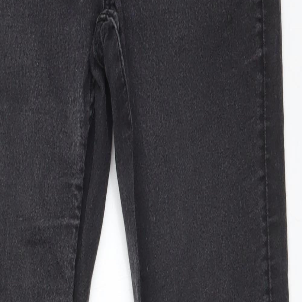 Womens UK Size 8 H&M Regular Fit Jegging Black Jeans
